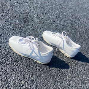 Triple white Nike Cortez size 9 men’s